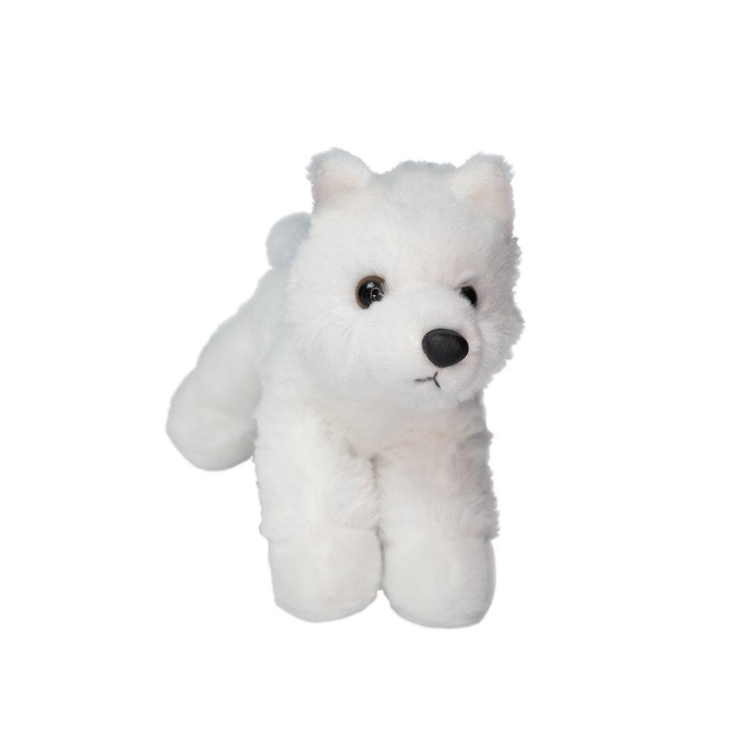 Ensemble d'adoption du renard arctique - Peluche