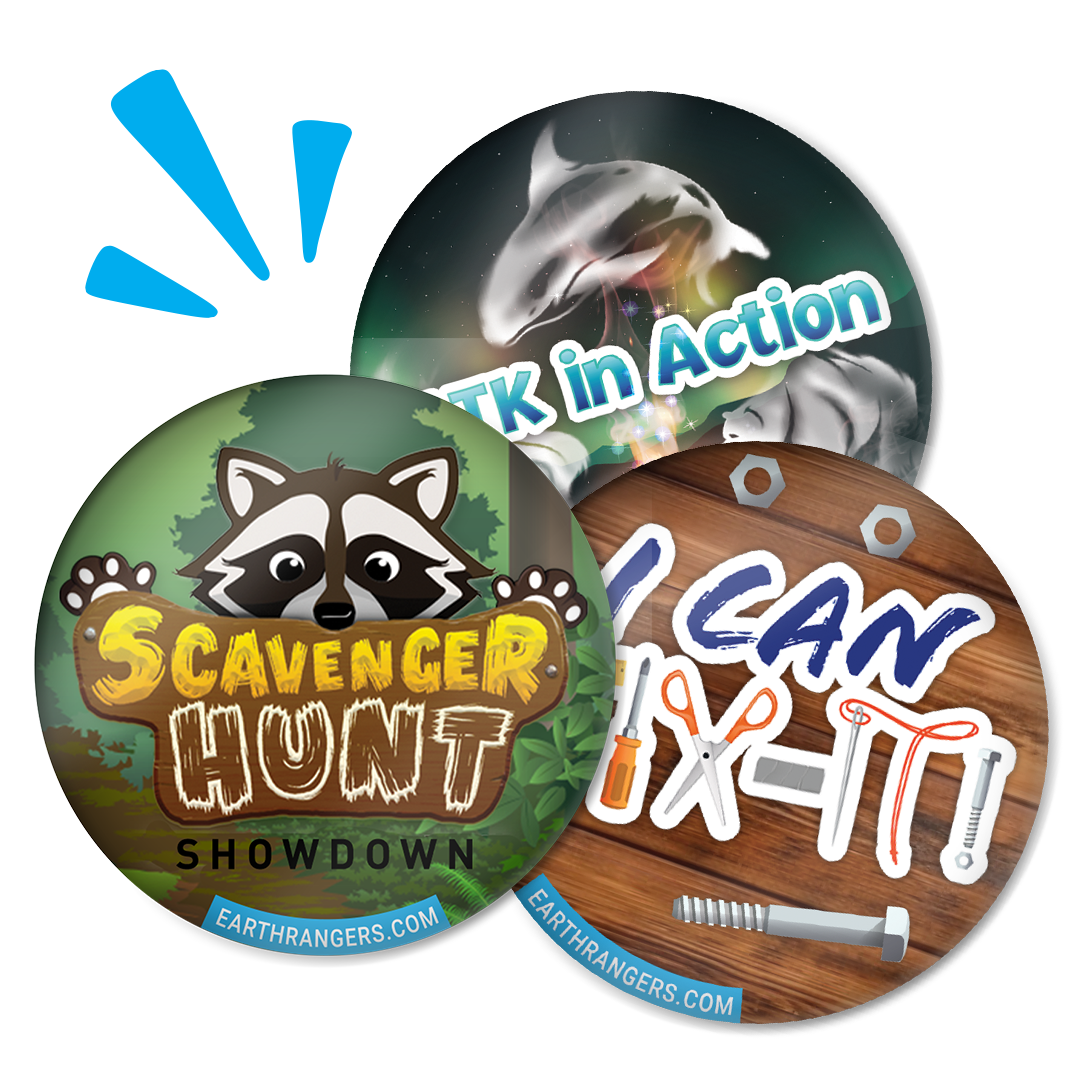Earth Rangers Mission Badges