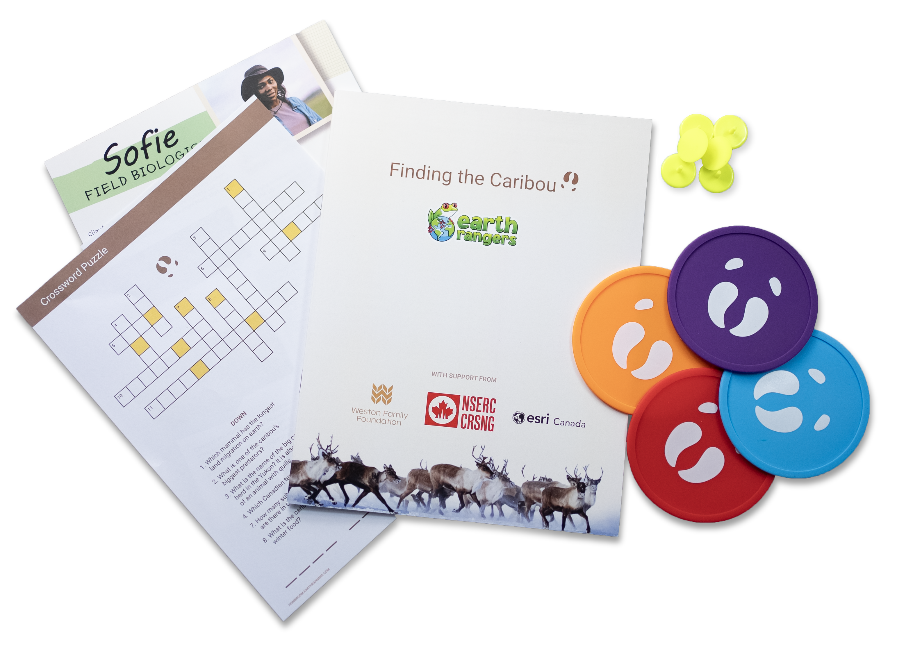 Earth Rangers Finding the Caribou Activity Kit