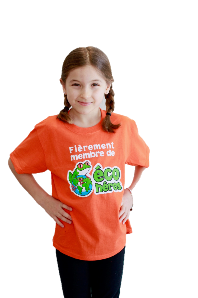 T-shirt pour enfant Éco Héros