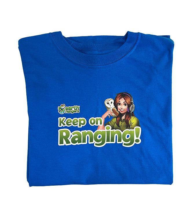 Earth Rangers Podcast “Keep on Ranging” T-Shirt - Youth