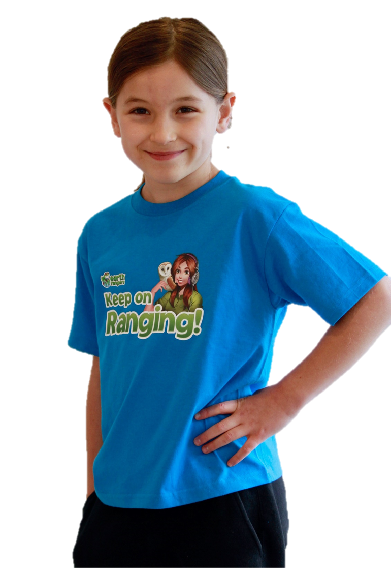 Earth Rangers Podcast “Keep on Ranging” T-Shirt - Youth