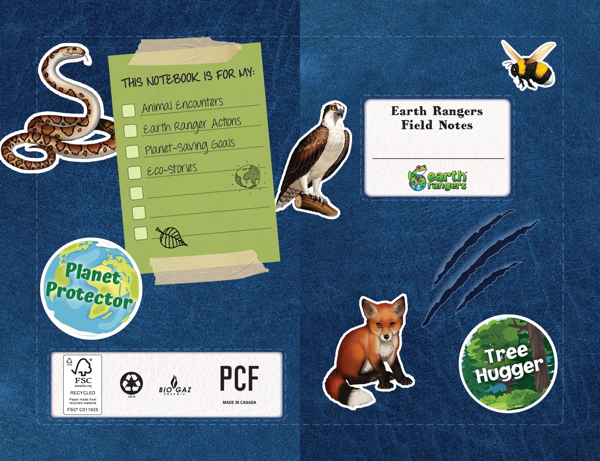 Earth Rangers Field Notebook – The Earth Rangers Shop