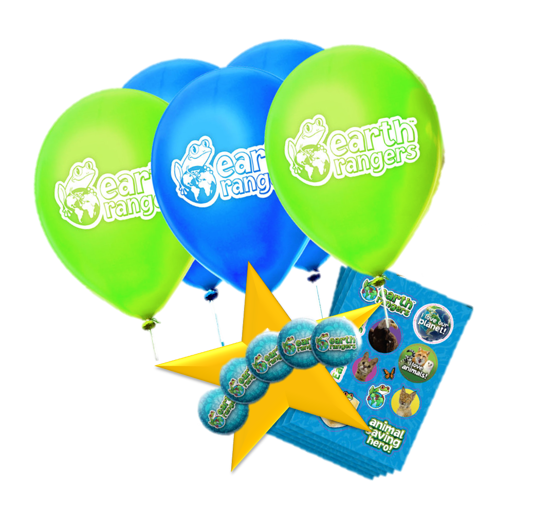 Earth Rangers Birthdays Premium Party Kit