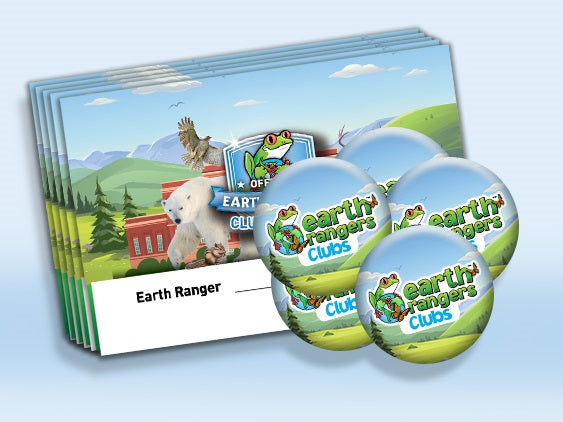 Earth Rangers Club Buttons