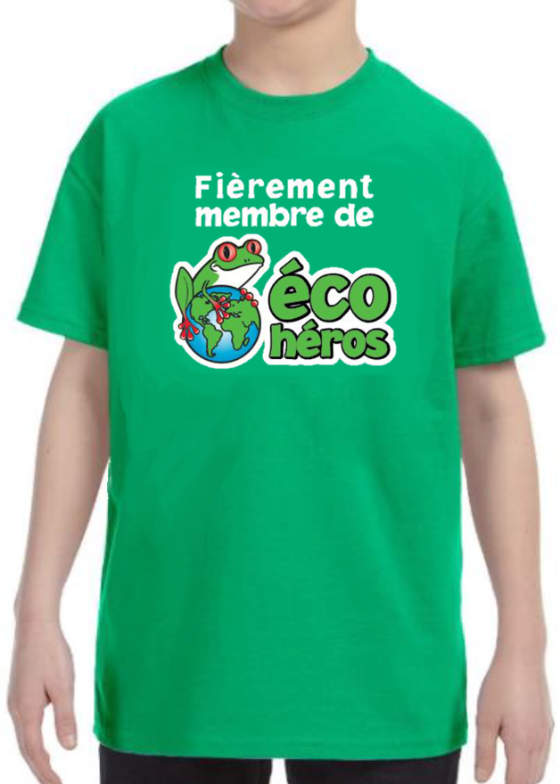 T-shirt pour enfant Éco Héros