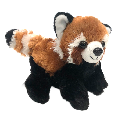 Ensemble d'adoption du panda roux – Peluche