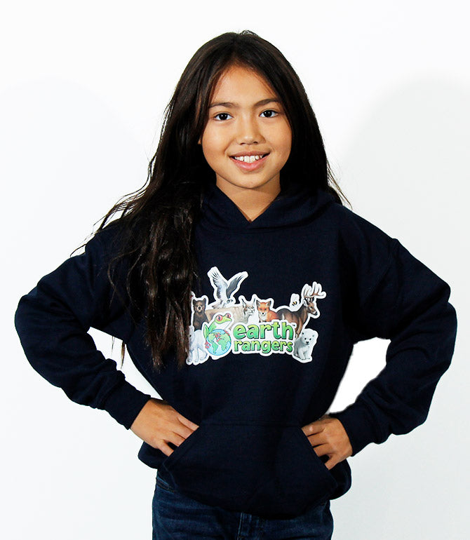 NOUVEAU! Sweat à capuche Earth Rangers Forest Friends pour enfant