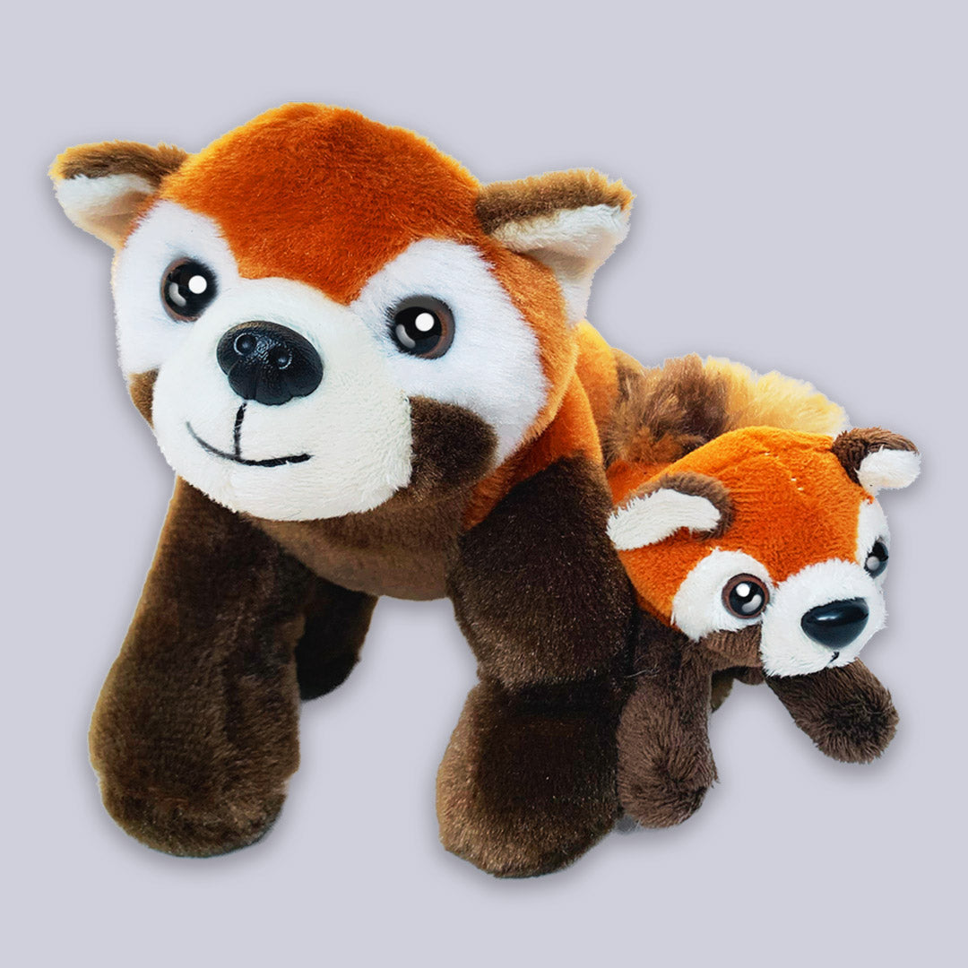Red Panda Family Adoption Kit - Plush Bundle